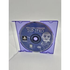 Mortal Kombat Mythologies: Sub Zero (Sony PlayStation 1, 1997) Disc Only Tested